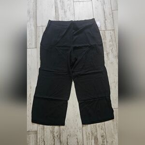 NWT Old Navy Playa Black Pants - Wide Leg 2X